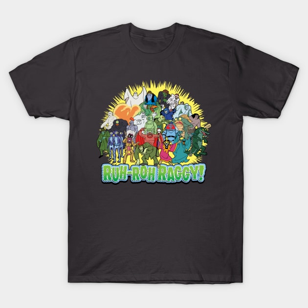 Scooby's Villains T-Shirt by Chewbaccadoll